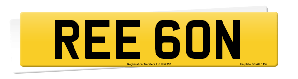 Registration number REE 60N